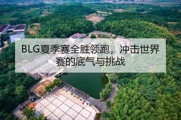 BLG夏季赛全胜领跑，冲击世界赛的底气与挑战